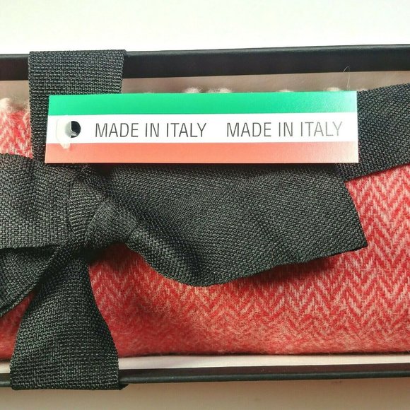 Firenze - Made in Italy Men's Wool Scarf Gift Box - Picture 6 of 6